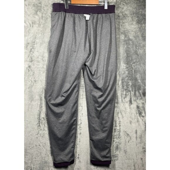 Athleta Chelsea Cargo Lined Pant Womens 10 Tall Purple Gray Pockets - Picture 9 of 9